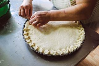 Alevropita : recette de tarte grecque à la farine de maïs et feta