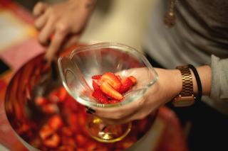 Framboisine : recette de cocktail rosé à la framboise