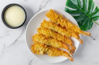 Gambas frites : recette croustillante en panure légère