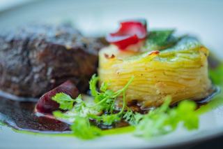 Gratin de pommes de terre au Saint-Marcellin pour 8 personnes