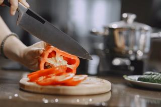 Piperade de grand-mère et son omelette : recette basque