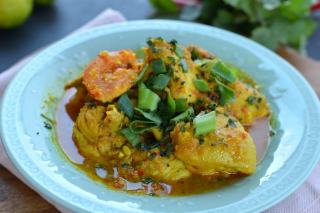 Poulet malgache au gingembre frais : recette épicée et parfumée