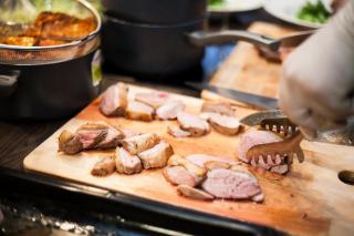 Aiguillettes de canard caramélisées au balsamique - Recette
