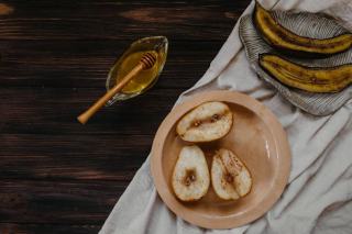 Moelleux poires, chocolat et pralinoise - Recette fondante