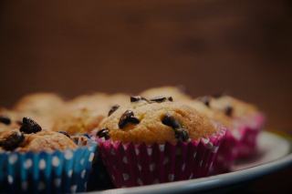 Muffins à la pralinoise - Recette moelleuse et chocolatée