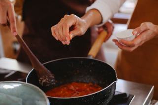 Piperade de grand-mère et son omelette - Recette basque