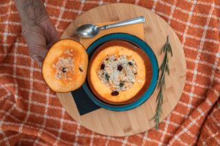 Potimarrons farcis : recette automnale savoureuse au four