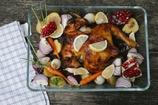 Poulet à la Marilyn - Recette crémeuse aux pommes et calvados