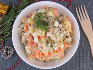 Salade parmentière harengs et céleris - Recette classique