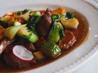 Sauté de veau aux morilles - Recette gastronomique de printemps