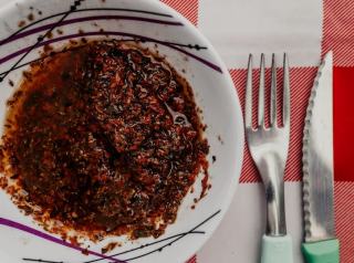 Tapenade aux olives noires sans anchois - Recette végane