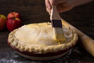 Tarte aux pommes et aux noix façon Yves Damon - Recette