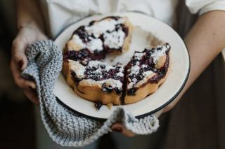 Tarte aux myrtilles sauvages : recette forestière acidulée