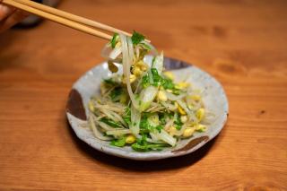 Salade de haricots verts au saumon fumé, recette rapide