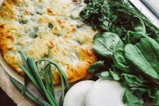 Tarte aux épinards, noix et chèvre, recette maison