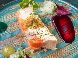 Recette Verrines de saumon fume et crème d avocat au citron vert